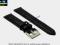 PASEK DO ZEGARKA 20 mm DILOY 368.20.1   CZARNY