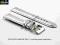pasek do zegarka  18 mm  DILOY 369.18.31 srebrny