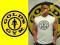 GOLD'S GYM BEZRĘKAWNIK BIAŁY MUSCLE SHIRT GOLDS M