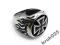 Pierścień SYGNET motocyklowy CHOPPER płomień 20mm