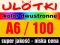 ULOTKI A6 100 SZTUK - PEŁEN KOLOR DWUSTRONNE