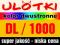 ULOTKI FORMAT DL 1000 szt. PEŁEN KOLOR DWUSTRONNE