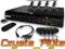 Zestaw do monitoringu KGuard 4kamery CCD Gw24 WaWa