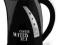 CZARNY CZAJNIK ELEKTRYCZNY AGD 1,7L ROMIX JK44B