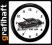 Zegary - Zegar ścienny FIAT 125p Super Prezent
