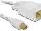 Kabel DISPLAYPORT MINI(M)>VGA(M) 1M