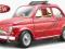 Fiat 500 L 1968 Import Burago  STAR 1/24 21031