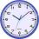 Zegary Zegar ścienny wiszący MPM HC2310 niebieski