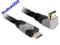 Kabel HDMI-HDMI kątowy GÓRA SZNUR 1M Delock FVat