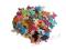 [m-craft] SCRAPKI PIESEK 2 1,5cm 150szt mix NOWE