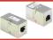 NOWY ŁĄCZNIK EKRANOWANY Cat5e RJ45 ALUMINIOWY