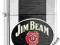 ZIPPO 28071 Jim Beam Label + benzyna Zippo GRATIS!