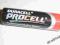 Bateria alkaliczna LR6 Duracell Procel AA R6