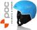 KASK NA NARTY SNOWBOARD POC SKULL LIGHT BLUE 55-56