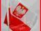 EURO 2012 Flaga samochodowa kibica POLSKA 733