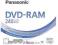 DVD-RAM Panasonic 9.4GB 1szt w kasecie Wa-Wa SKLEP