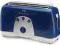 Granatowy toster 900W