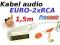 Hit Kabel przewód PROSONIC audio Euro-Cinch 1,5m