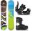 Nowy Zestaw Snowboard Raven TTT 147cm ROCKER 2012