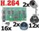 MONITORING ccdKOLOR 8xKAMERA W. 8xZEW KARTA DVRx16