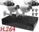 MONITORING REJESTRATOR H.264   4 KAMERY ZOOM REGUL