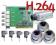 MONITORING SKLEP NAJTANIEJ - 4 KAMERY   KARTA DVR