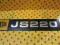 NAKLEJKA POZIOMA JCB JS220 PREMIUM Części