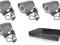 ZESTAW  BCS + 4 KAMERY ZEW 520 LINII ZASIĘG IR 60M