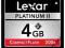 Lexar CF 4GB 200x 30MB/s seria PLATINUM II