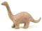 Figurka paper mache- Brontosaurus Dinozaur GRATIS
