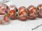 KORALIK MODUŁOWY LAMPWORK BEANSOLETKA LOGO925 N154