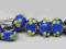 KORALIK MODUŁOWY LAMPWORK BRANSOLETKA MODUŁOWA