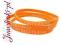 Bransoletka silikon pomarańcz my best friend  j158