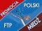 PROMOCJA Polski Kabel Sieciowy FTP/Kat/5e/Miedź/1m