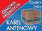 PROMOCJA Kabel Antenowy 250m/Miedź/RTV/SAT/czarny