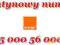platynowy złoty numer Orange Firma   5 000 56 000