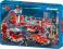 Puzzle 100 el. w metal. puszce - Playmobil Straż p