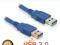 KABEL DO TRANSMISJI DELOCK USB 3.0 AM-AM 1,5m HIT