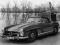 Plakat Samochód Auto Mercedes 300 SL lata 50-te