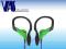 Słuchawki PANASONIC RP-HS33E-G zielone VAS