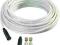 KABEL ANTENOWY SATELITARNY Z KOŃCÓWKĄ  20m