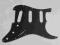 Pickguard - wzór Stnd. Stratocaster (czarny, SSS)