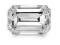 PRZEPIĘKNY DIAMENT EMERALD CUT 0,71 CT CERT IGI