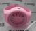 JASNO ROZOWY ZEGAREK ZELOWY  JELLY HIT MOD9