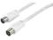 KABEL ANTENOWY TV LX 8071 PRZEDŁUŻKA 4,5M BIAŁY