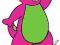 BARNEY naklejki