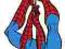 SPIDERMAN SPIDER MAN naklejki