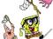 SPONGEBOB SQUAREPANTS naklejki