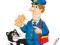 Listonosz Pat naklejki POSTMAN PAT