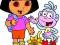 DORA THE EXPLORER naklejki